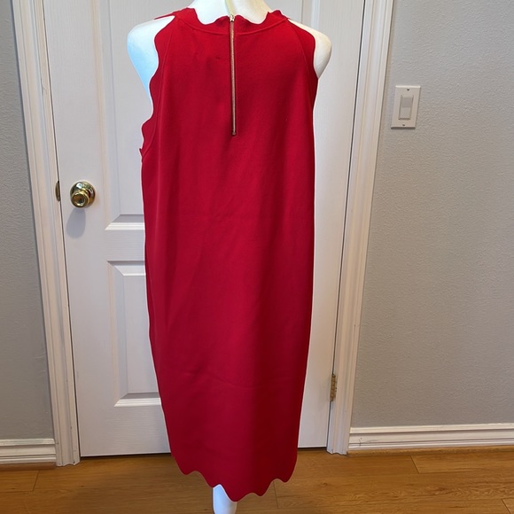 LAST WEEK‼️ NWT Red Sleeveless Knitted Ted Baker Dress - Picture 4 of 10